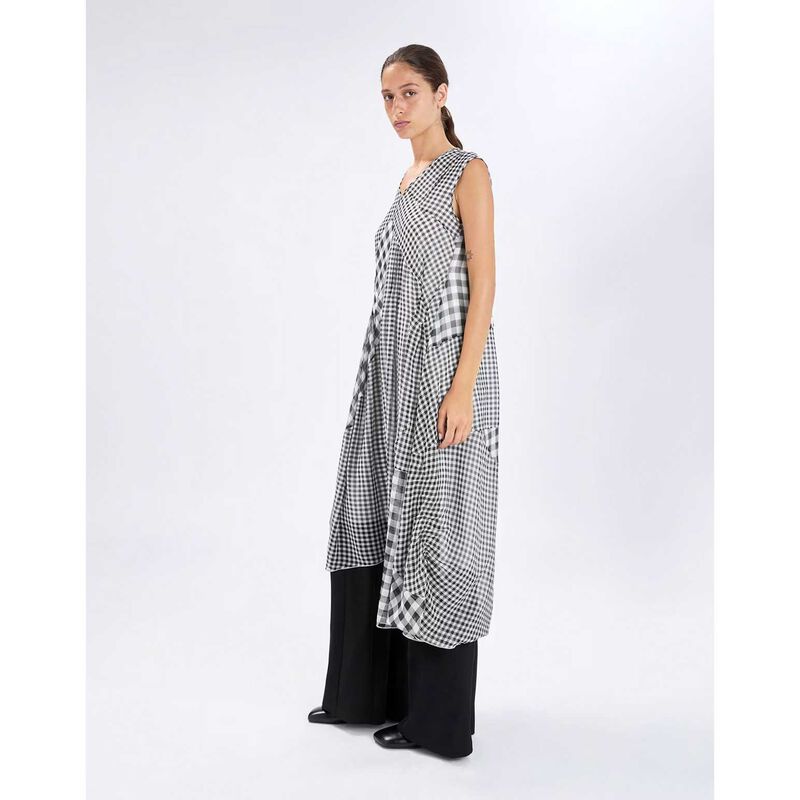 High Portal Gingham Dress image number 3